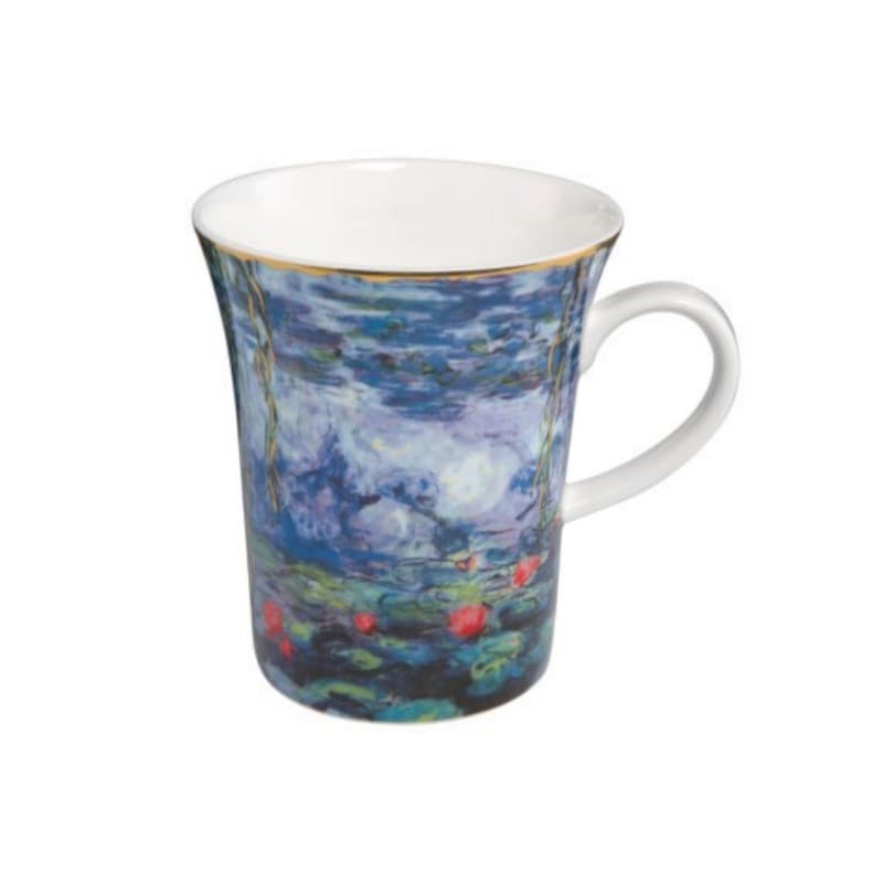 CUP WATERLILLIES W/WILLOW