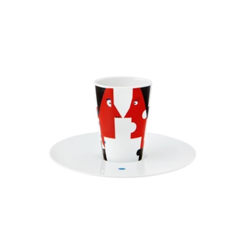 COFFEE CUP/W SAUCER X BODE INSPI
