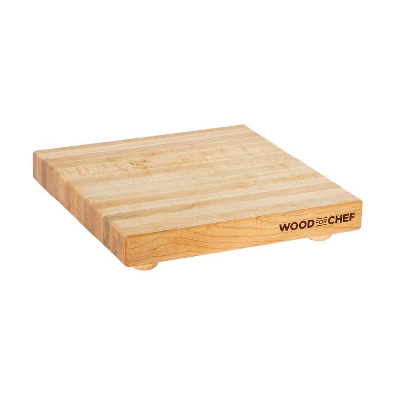 RAISED BLOCK HARD MAPLE KIT RUBBER WOOD FEET