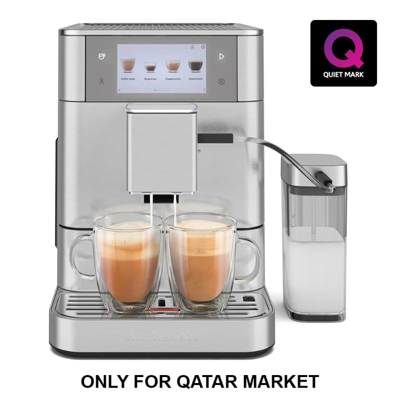 FULLY AUTOMATIC ESPRESSO MACHINE KF8 - STAINLESS STEEL