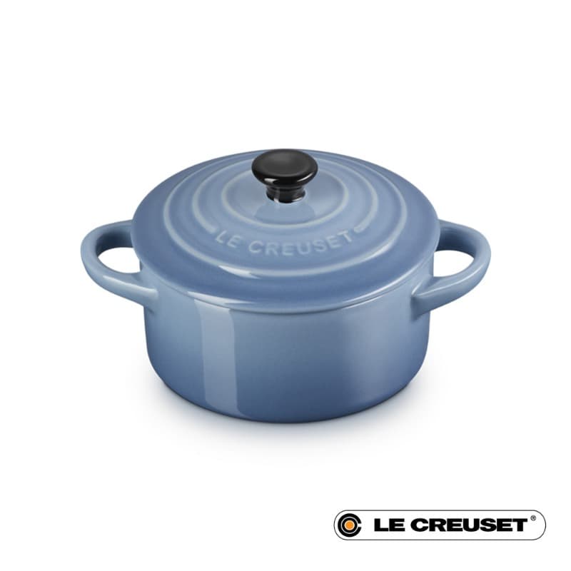 10CM STONEWARE MINI COCOTTE - CHAMBRAY