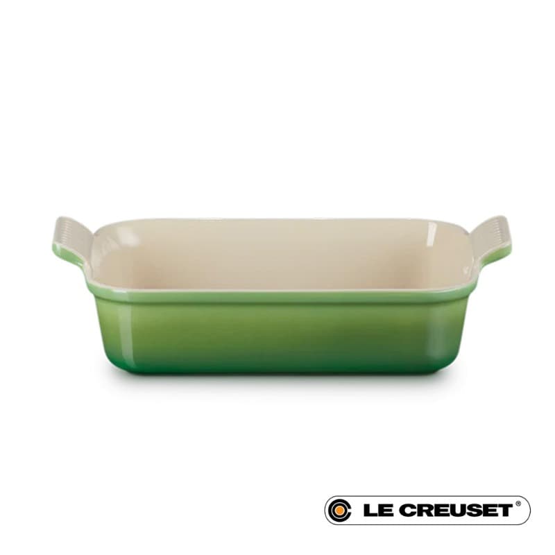 26CM HERITAGE RECTANGULAR BAKING DISH STONEWARE - BAMBOO