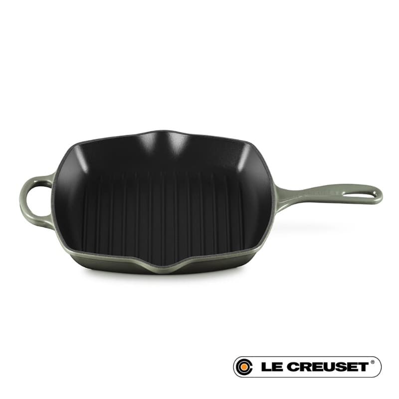 26CM SIGNATURE CAST IRON SQUARE GRILLIT - THYME