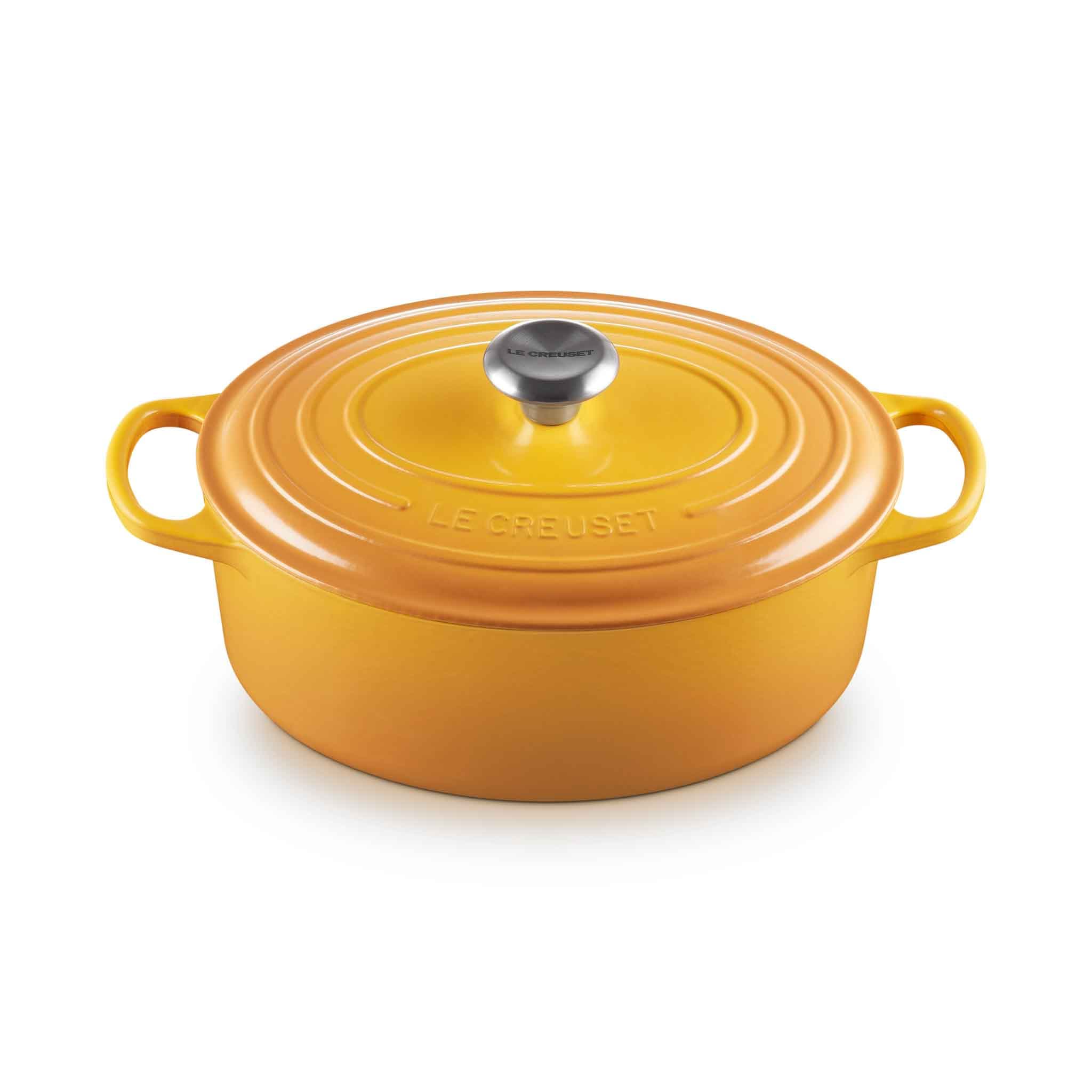 29CM CAST IRON ROUND CASSEROLE - NECTAR