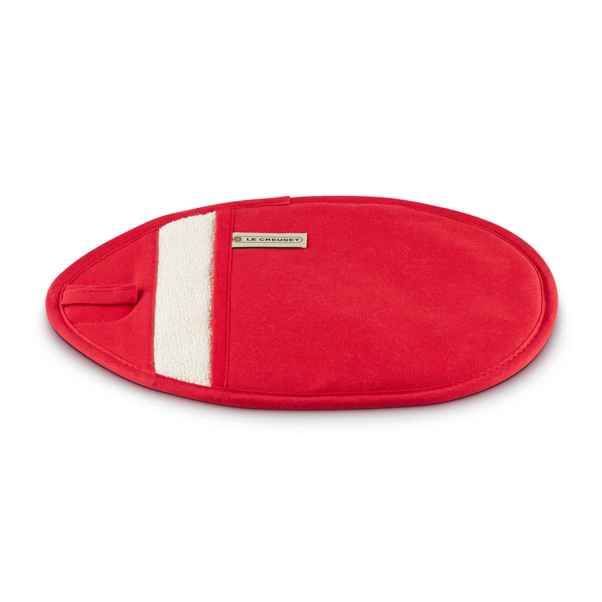 OVAL POT HOLDER - RED