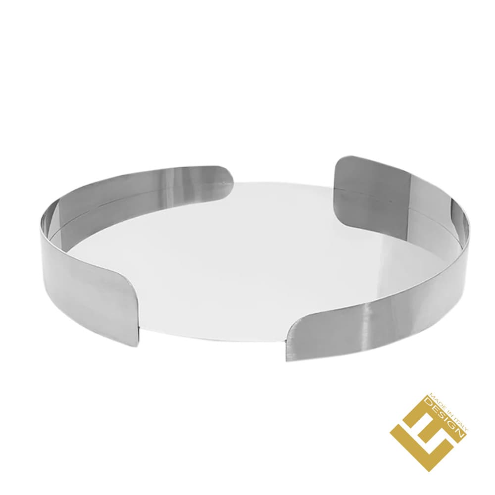 ROUND TRAY STAINLESS STEEL