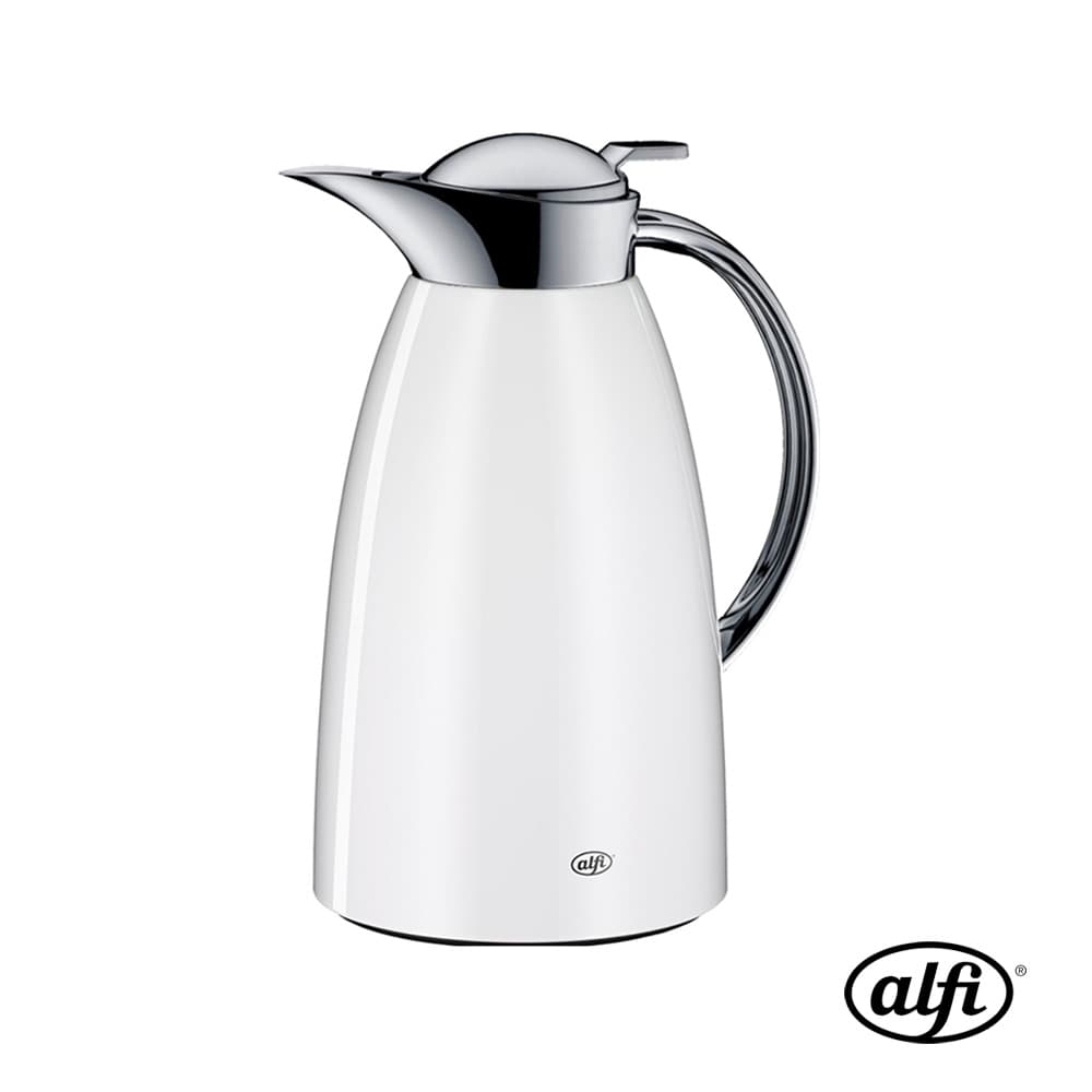 1L INSULATED CARAFE GUSTO ARABIC - WHITE CHROME