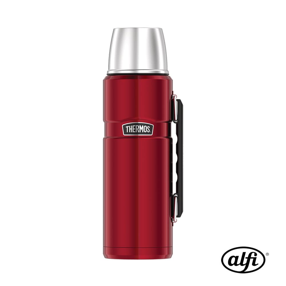 INSULATED BEVERAGE BOTTLE SK CRANBERRY RED POLISHED