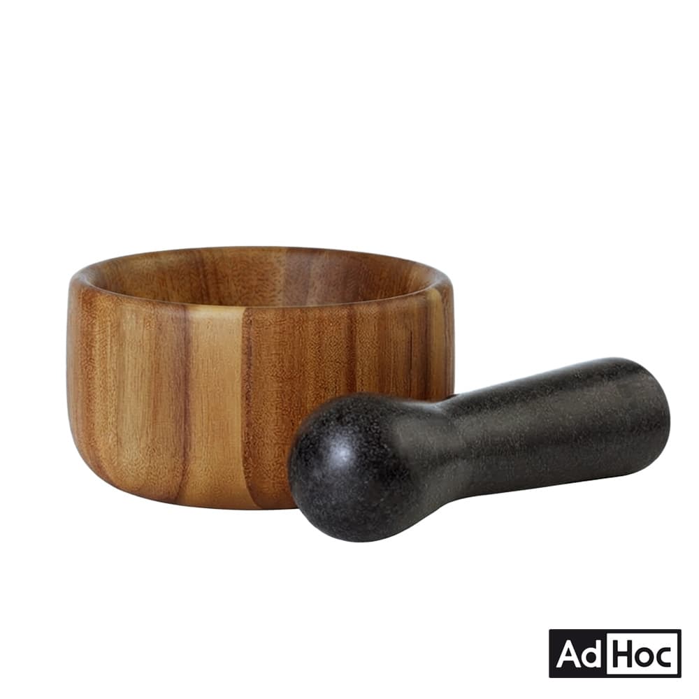 MORTAR TARU ACACIA WOOD GRANITE