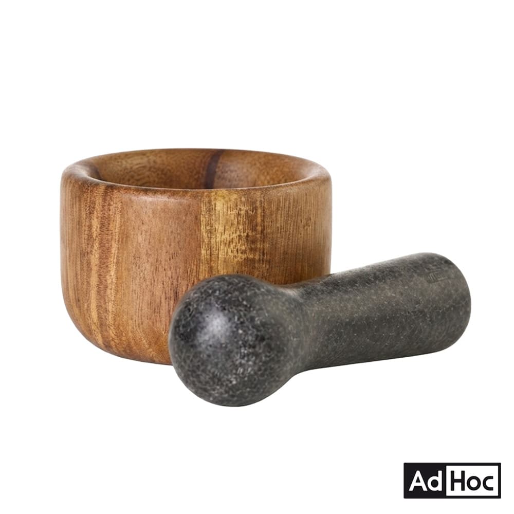 MORTAR TARU ACACIA WOOD GRANITE