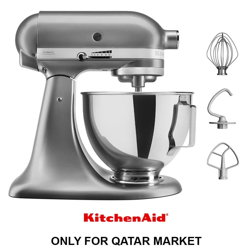 4.3L STAND MIXER - CONTOUR SILVER