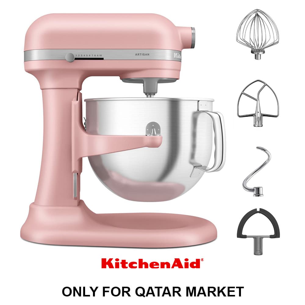 6.6L BOWL LIFT STAND MIXER - ARTISAN - DRIED ROSE