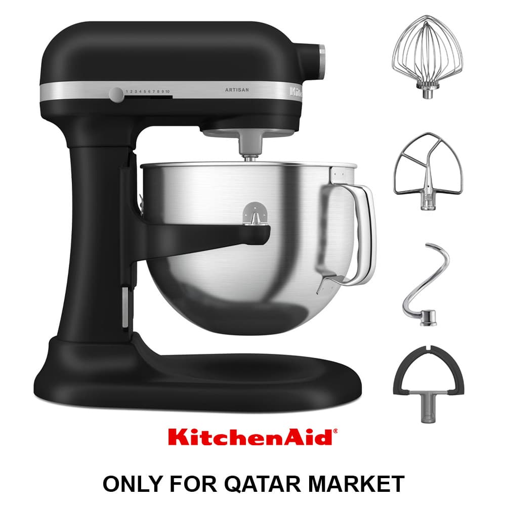 6.6L BOWL LIFT STAND MIXER - ARTISAN - MATTE BLACK