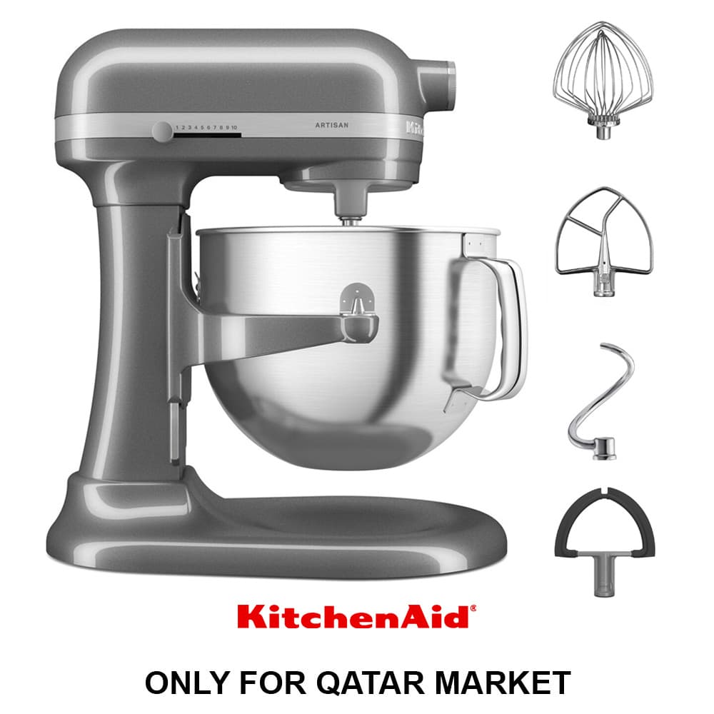 6.6L BOWL LIFT STAND MIXER - ARTISAN - MEDALLION SILVER