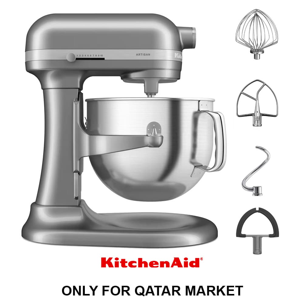 6.6L BOWL LIFT STAND MIXER - ARTISAN - CONTOUR SILVER