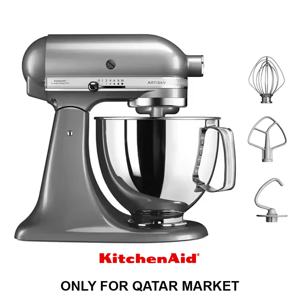4.8L MIXER TILT-HEAD - ARTISAN - CONTOUR SILVER