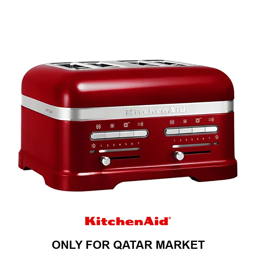 TOASTER 4-SLICE - ARTISAN - CANDY APPLE