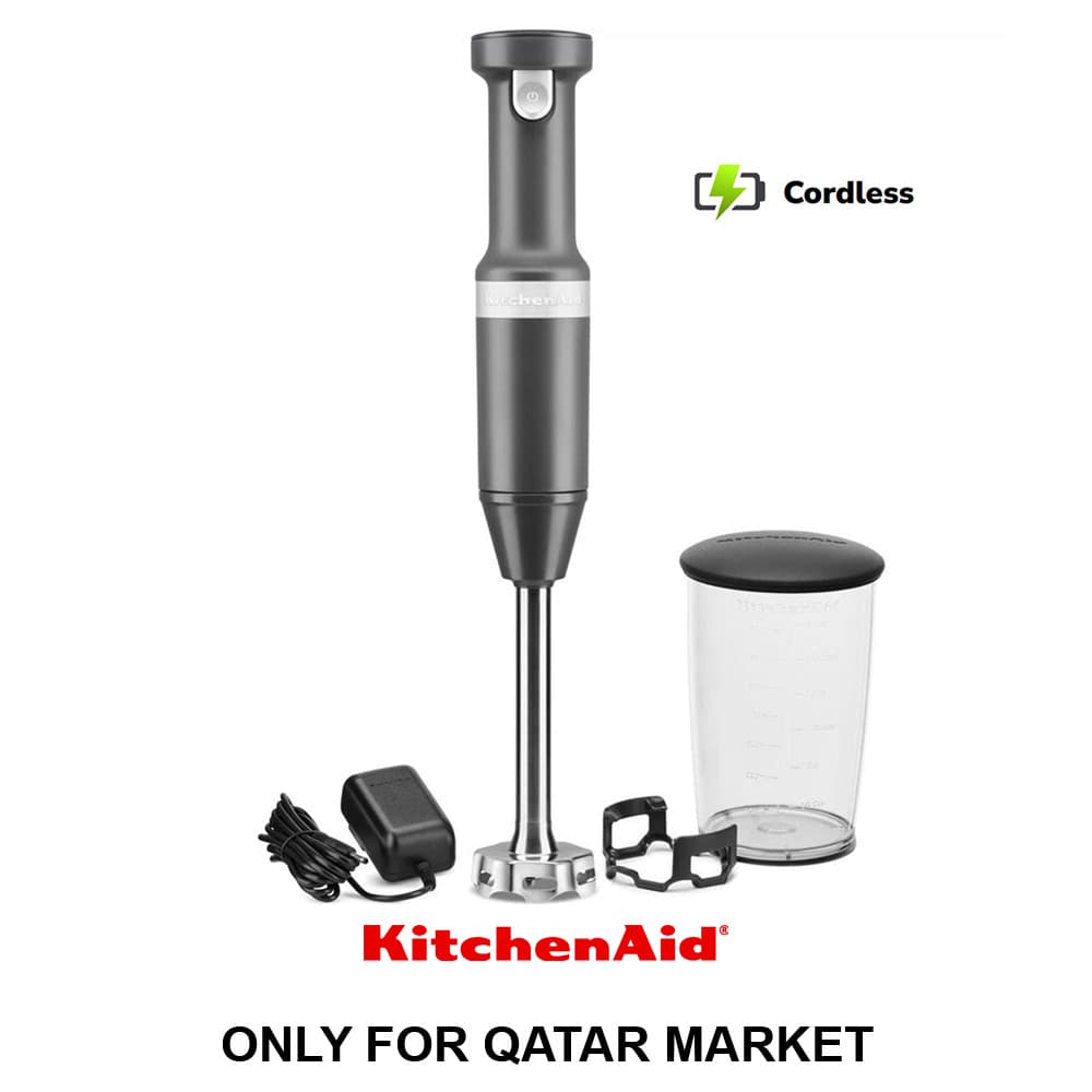 CORDLESS HAND BLENDER - CHARCOAL GREY
