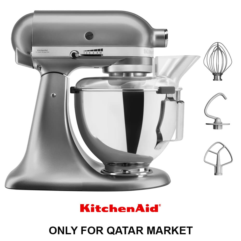 4.3L STAND MIXER - CONTOUR SILVER