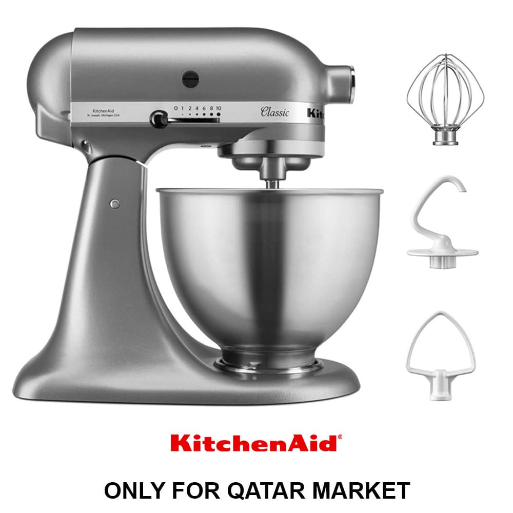 MIXER TILT-HEAD 4.3L - CLASSIC - SILVER