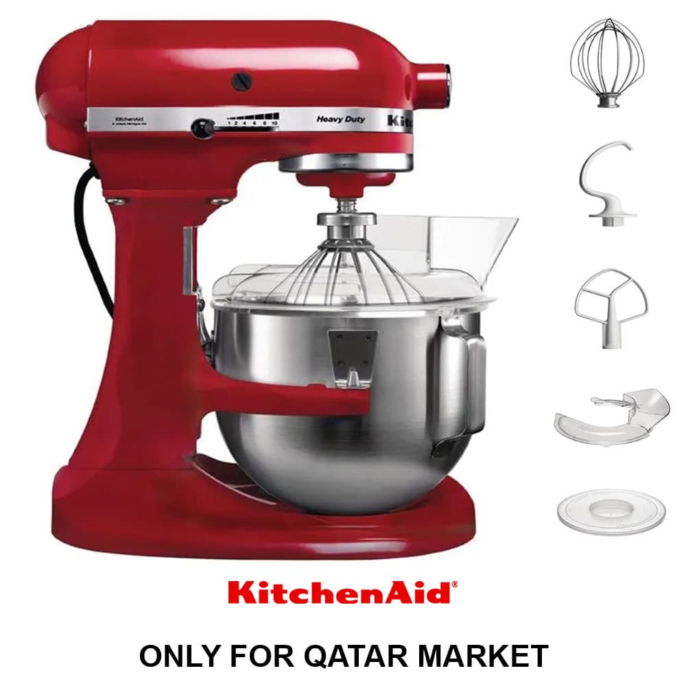 4.8L HEAVY DUTY STAND MIXER - EMPIRE RED
