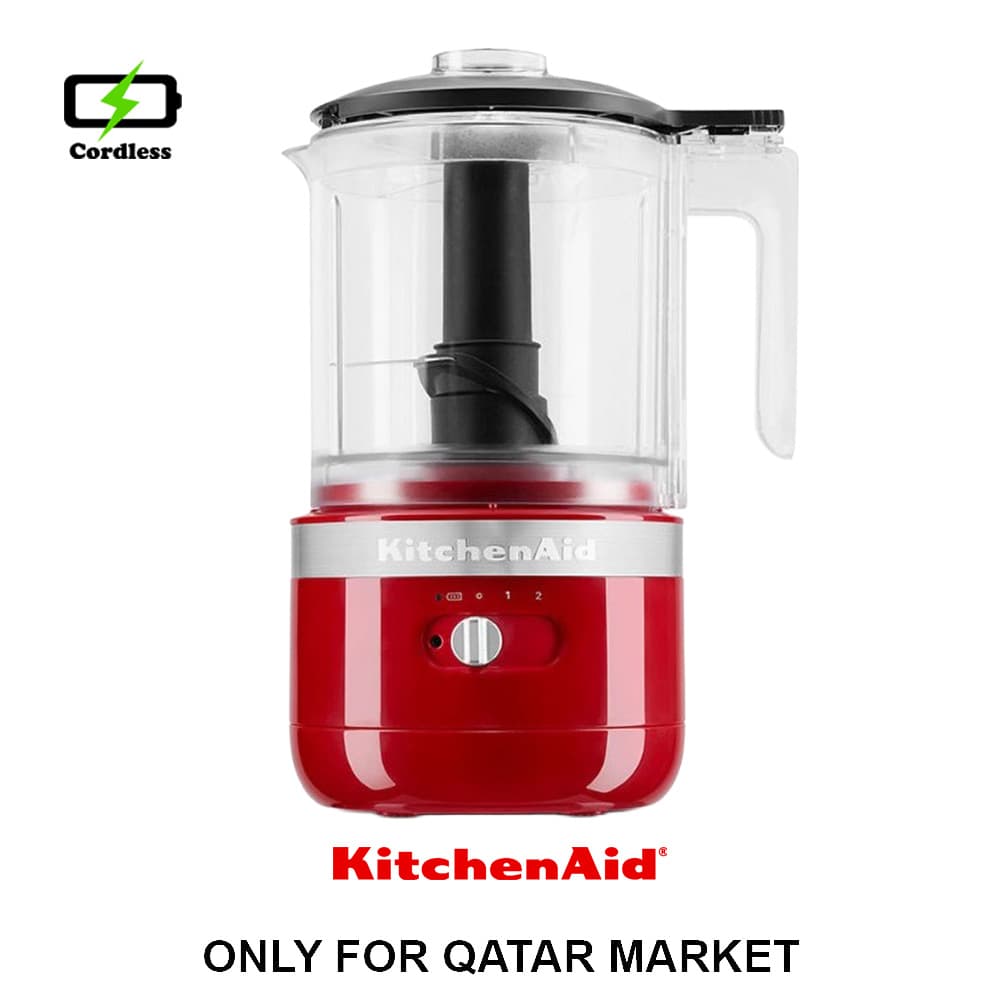 1.18L CORDLESS FOOD CHOPPER - EMPIRE RED