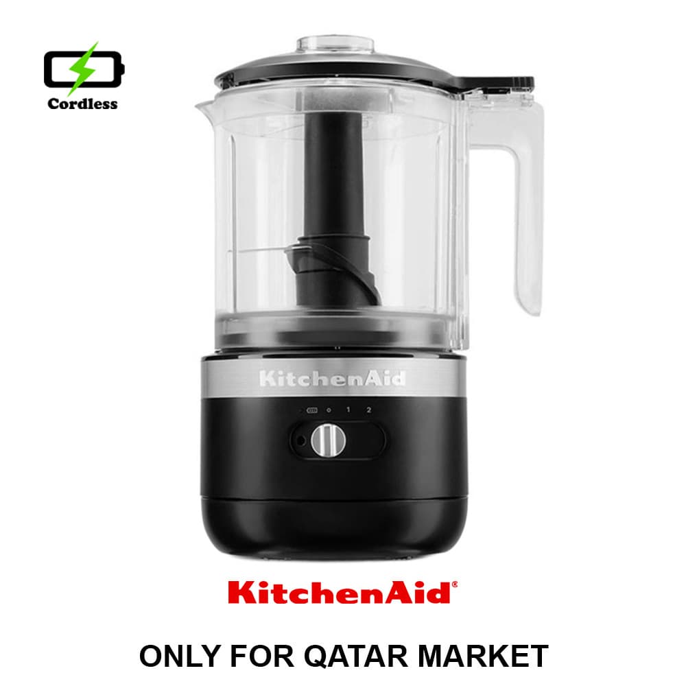 1.18L CORDLESS FOOD CHOPPER - MATTE BLACK