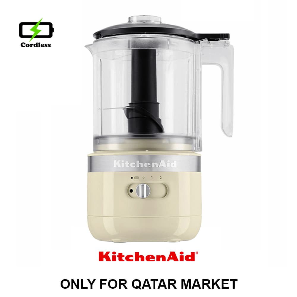 1.18L CORDLESS FOOD CHOPPER - ALMOND CREAM
