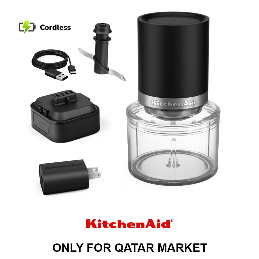 0.83L GO CORDLESS TOP DOWN CHOPPER - MATTE BLACK