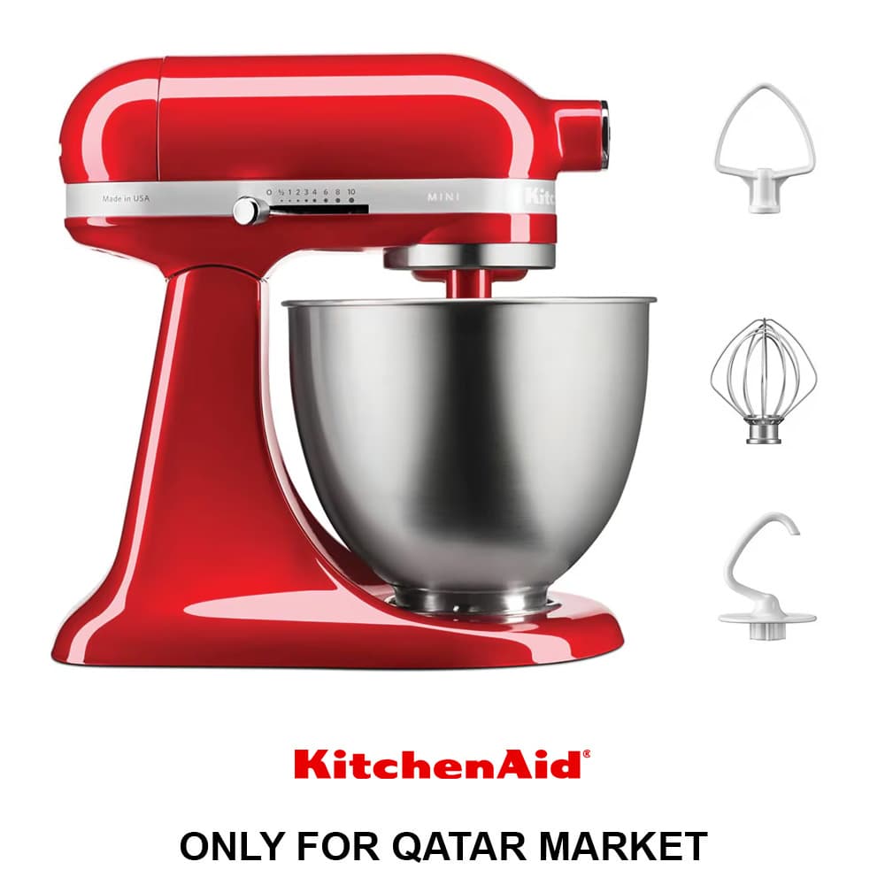 3.3L ARTISAN MINI STAND MIXER - CANDY APPLE