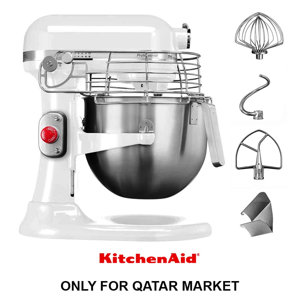 6.9L PROFFESIONAL STAND MIXER - WHITE