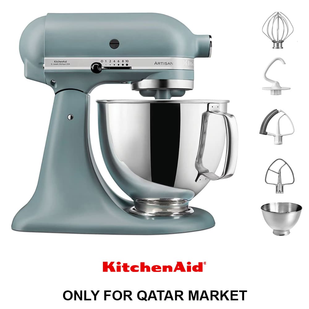 4.8L ARTISAN STAND MIXER - FOG BLUE