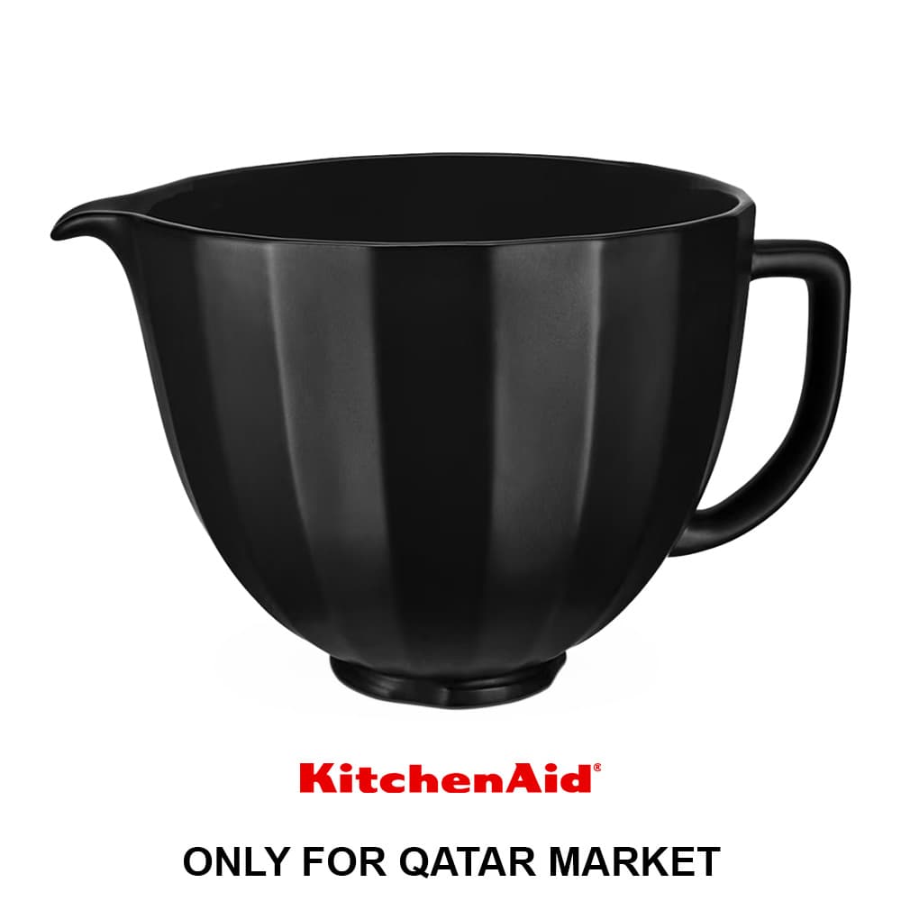 4.7L CERAMIC MIXING BOWL - BLACK SHELL