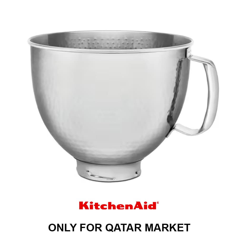 4.8L STAINLESS STEEL MIXING BOWL - HAMMERED
