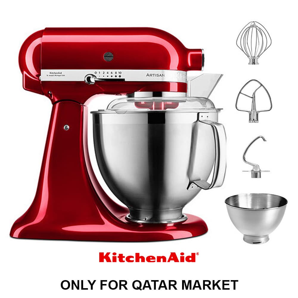 4.8L ARTISAN TILT-HEAD STAND MIXER PREMIUM - CANDY APPLE