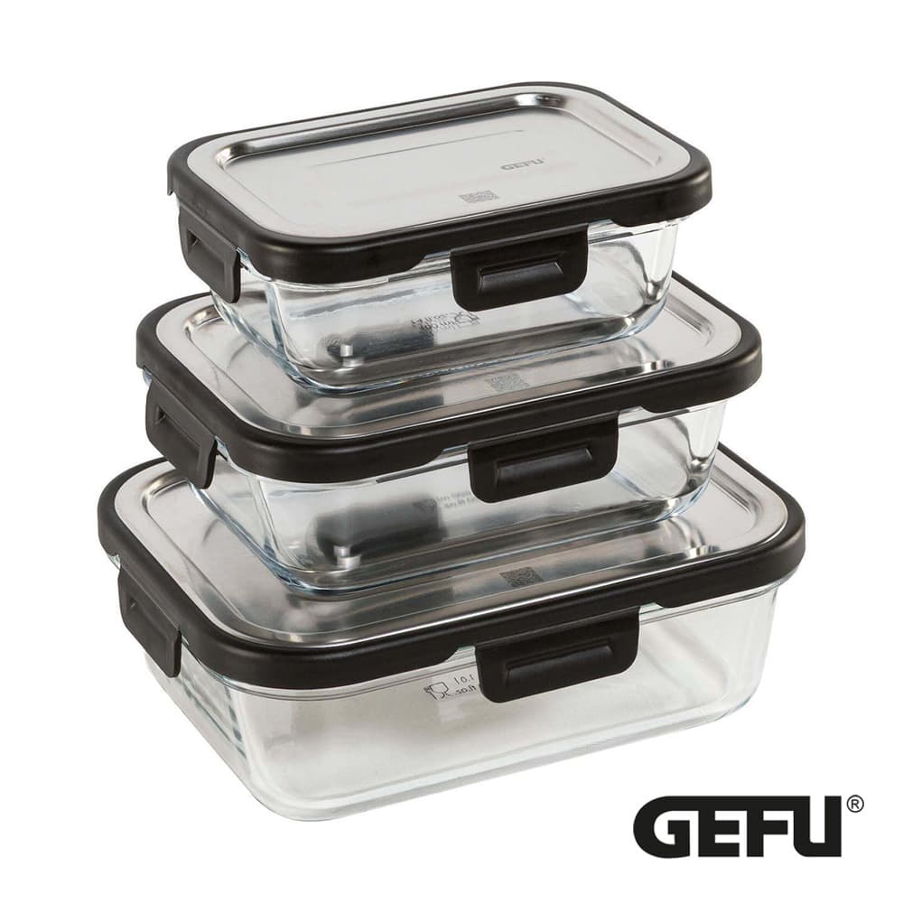 FOOD STORAGE CONTAINER SET RECTANGULAR