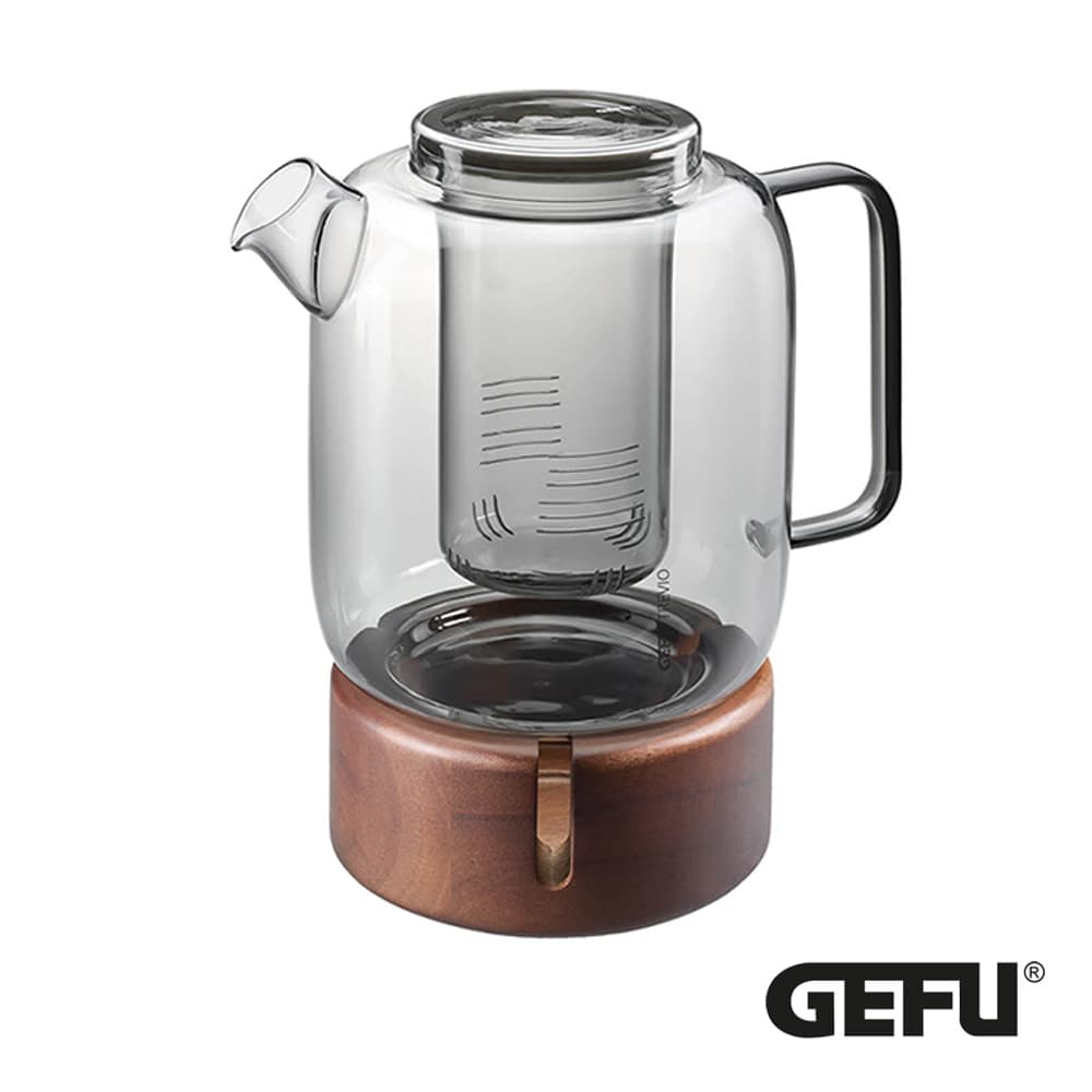 1200ML TEAPOT INCLUDING TEA WARMER - TREVIO