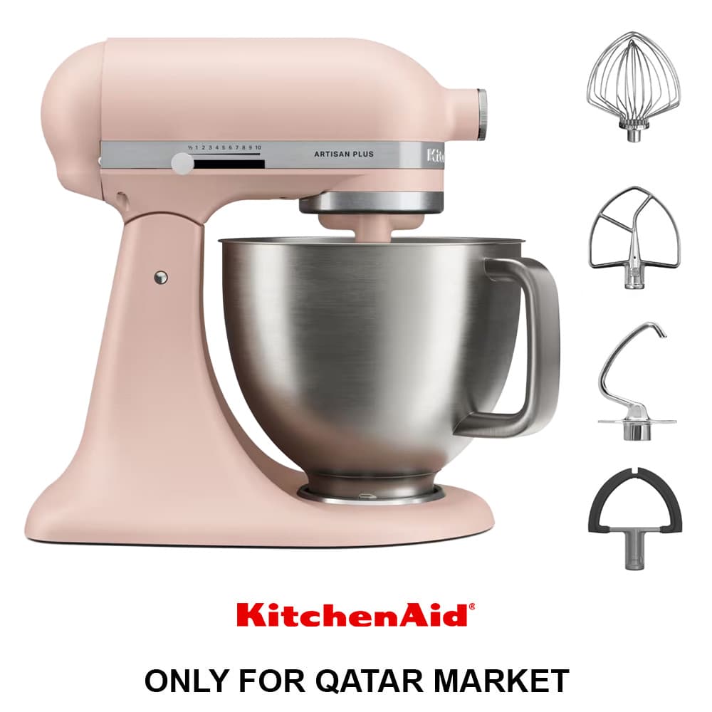 4.7L ARTISAN PLUS STAND MIXER - FEATHER PINK