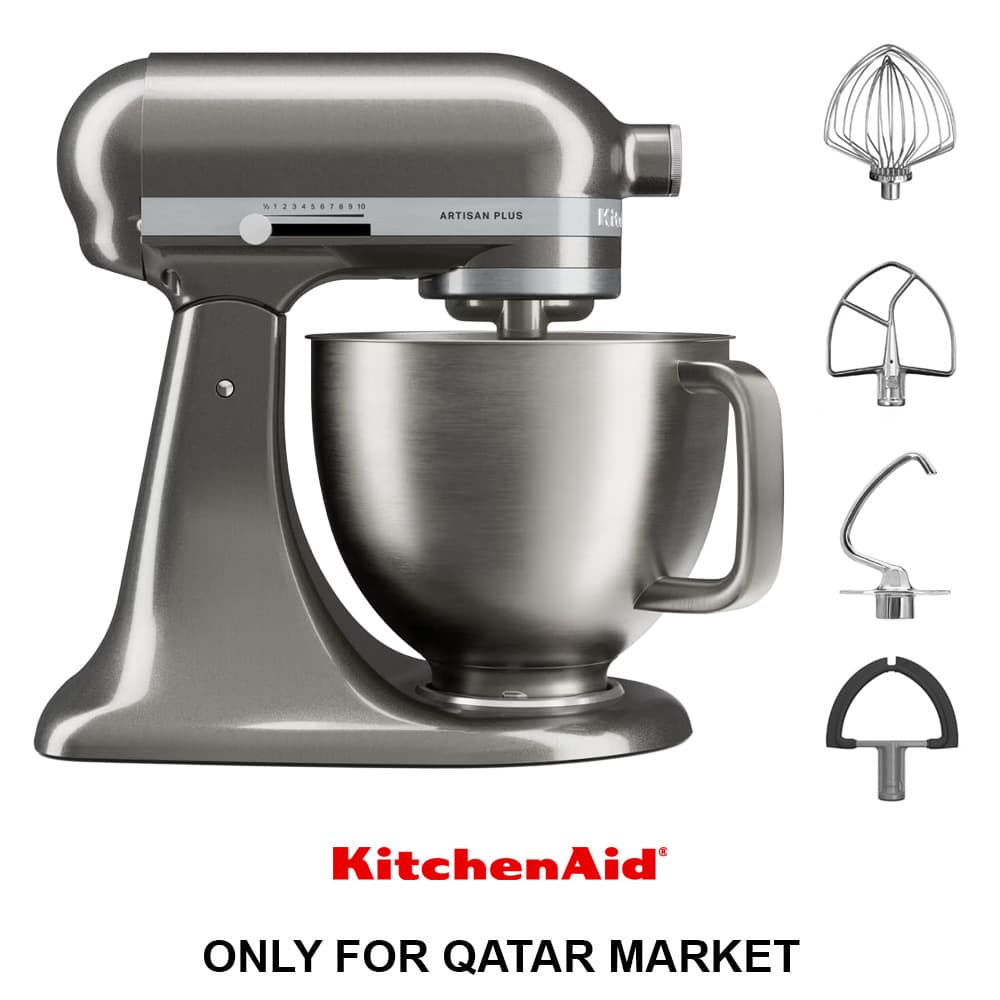 4.7L ARTISAN PLUS STAND MIXER - MEDALLION SILVER