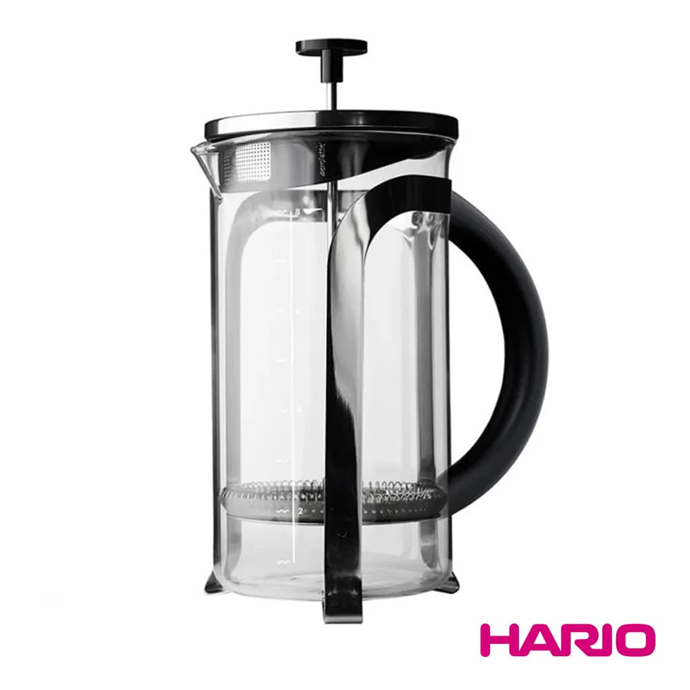 8 CUP CAFETIERE 1000ML BRUSHED STEEL FINISH