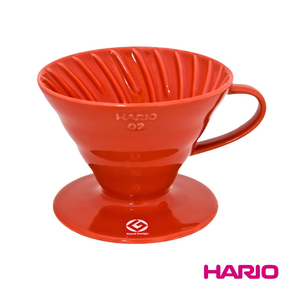 COFFEE DRIPPER V60 02 CERAMIC RED