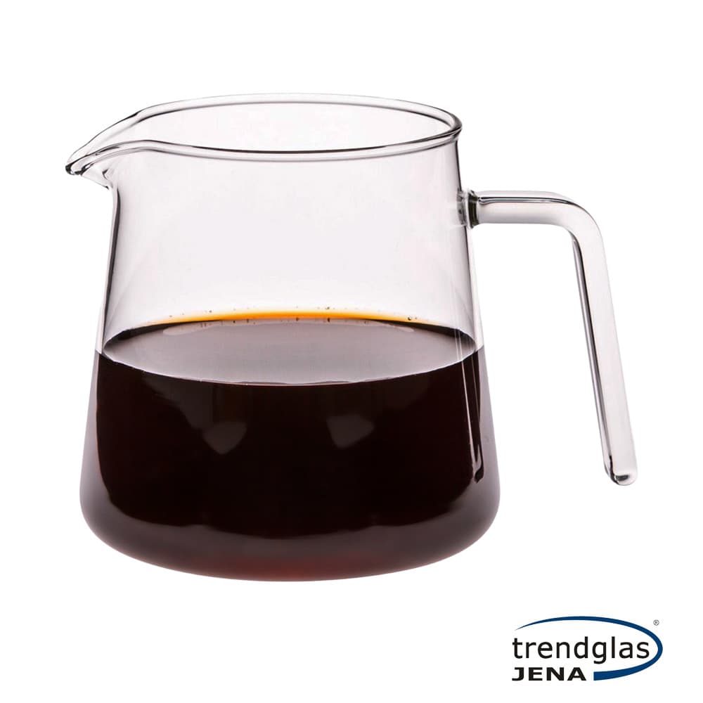 GLASS POT FOR TWO DOT WITH LID - 0.4L
