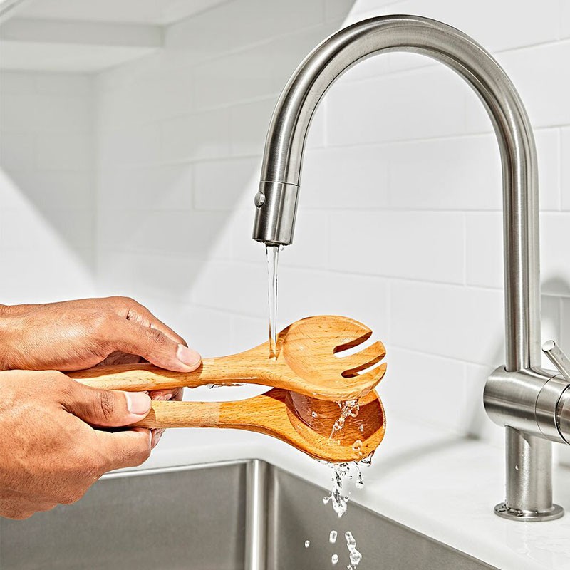 GG BEECHWOOD SALAD SERVERS 2 PIECE SET