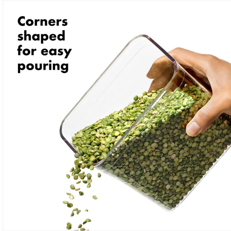 OXO STL POP RECTANGLE MEDIUM 2.7QT 2.6L