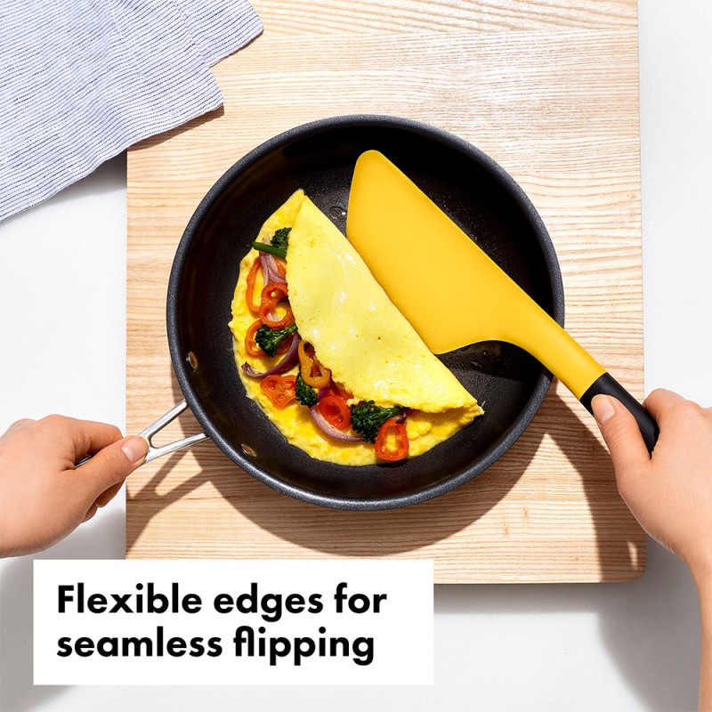 GG FLIP & FOLD OMELET TURNER YELLOW