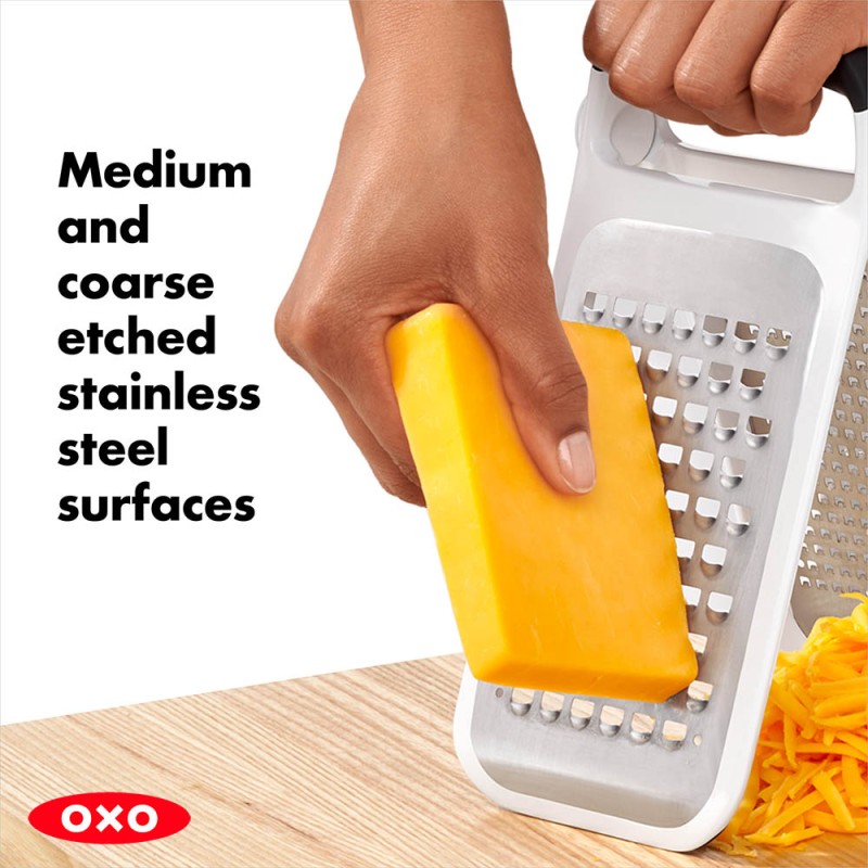 ETCHED TWO-FOLD GRATER