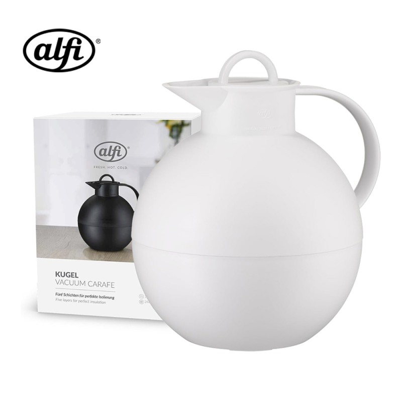 VACUUM JUG KUGEL WHITE