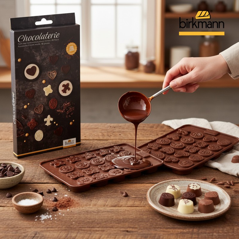 CHOCOLATERIE ORNAMENTS SINGLE MOULD