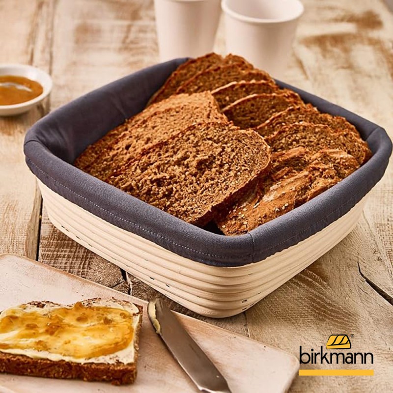 COVER FOR DOUGH RISING BASKET SQUARE | 25 x 25cm