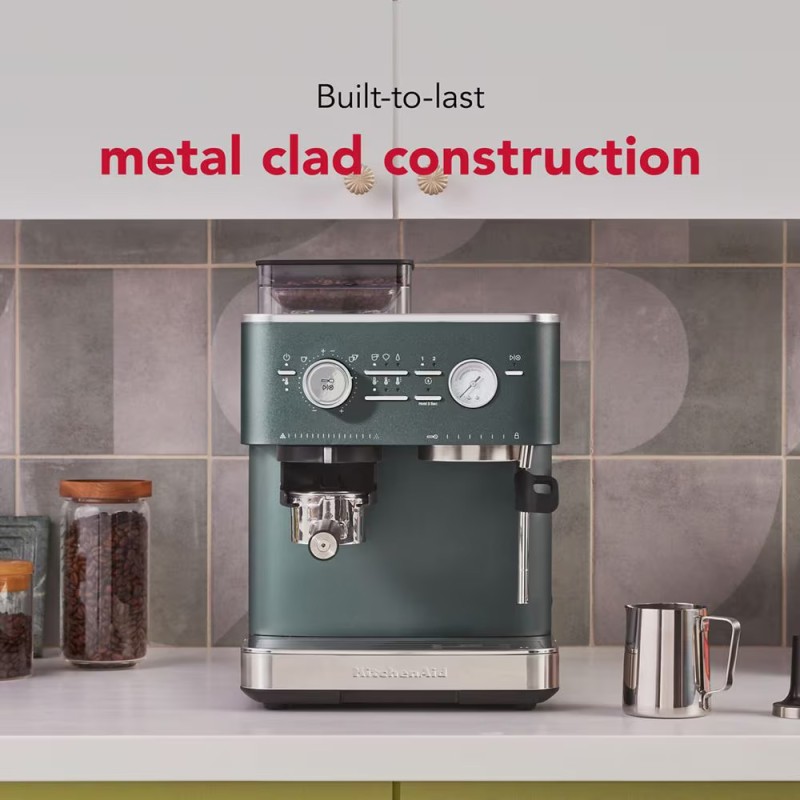 SEMI AUTOMATIC ESPRESSO MACHINE WITH BURR GRINDER - JUNIPER